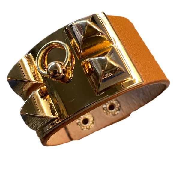 LEATHER FASHION CUFF BRACELET D - Picture 3 of 3